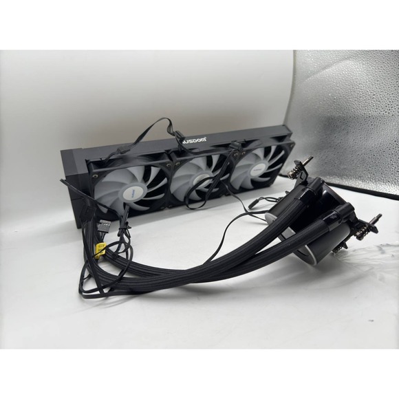 AUSDOM S360 ARGB AIO CPU Liquid Cooler - Radiator and Fan PC Cooling System - Picture 1 of 15